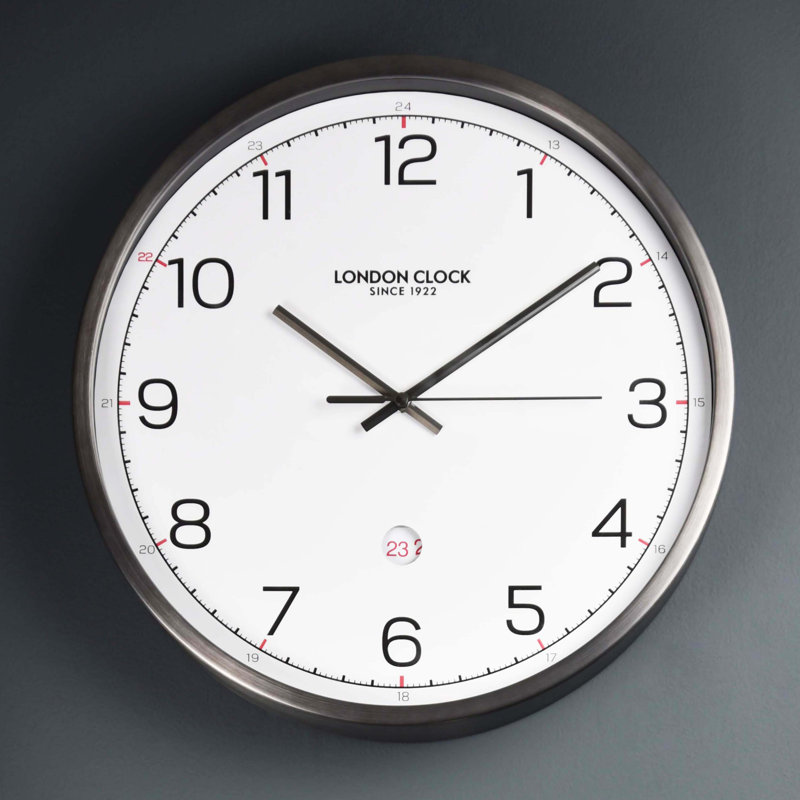 London Clock Company Turbo 42cm Wall Clock & Reviews Wayfair.co.uk